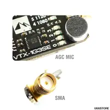  500PCS Matek System VTX-1G3SE-9 1.2G/1.3GHz 9CH INTL 0.1mW/25mW/200mW/800mW FPV Transmitter for FPV Racing RC Drone Goggles  