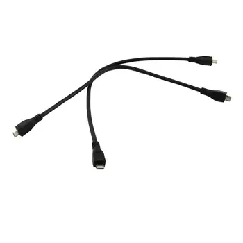 

20x Micro USB 5 Pin B Male to Micro 5 Pin USB Male Plug Data Adapter Converter Male to Male Extension Cable Cord 25cm