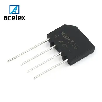 

10PCS KBP310 3A 1000V Diode Bridge Rectifier