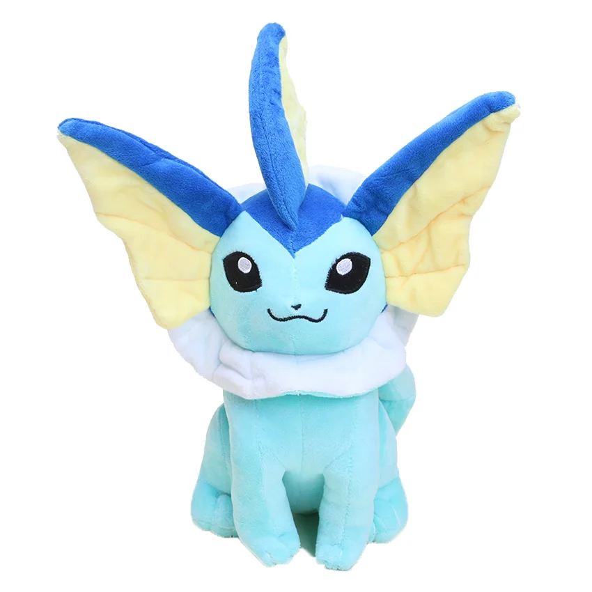 Такара Tomy плюшевые игрушки 30 см Пикачу Eevee плюшевые Espeon Umbreon Vaporeon Jolteon Flareon Мягкие плюшевые куклы - Цвет: Vaporeon