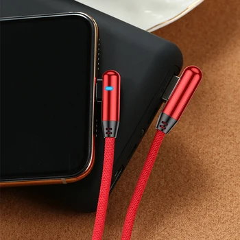 

Smart Light USB Cable Fast Charging Type C Cable Magnet Charger Data Charge Micro USB Game Mobile Phone Cable Cord For Xiaomi