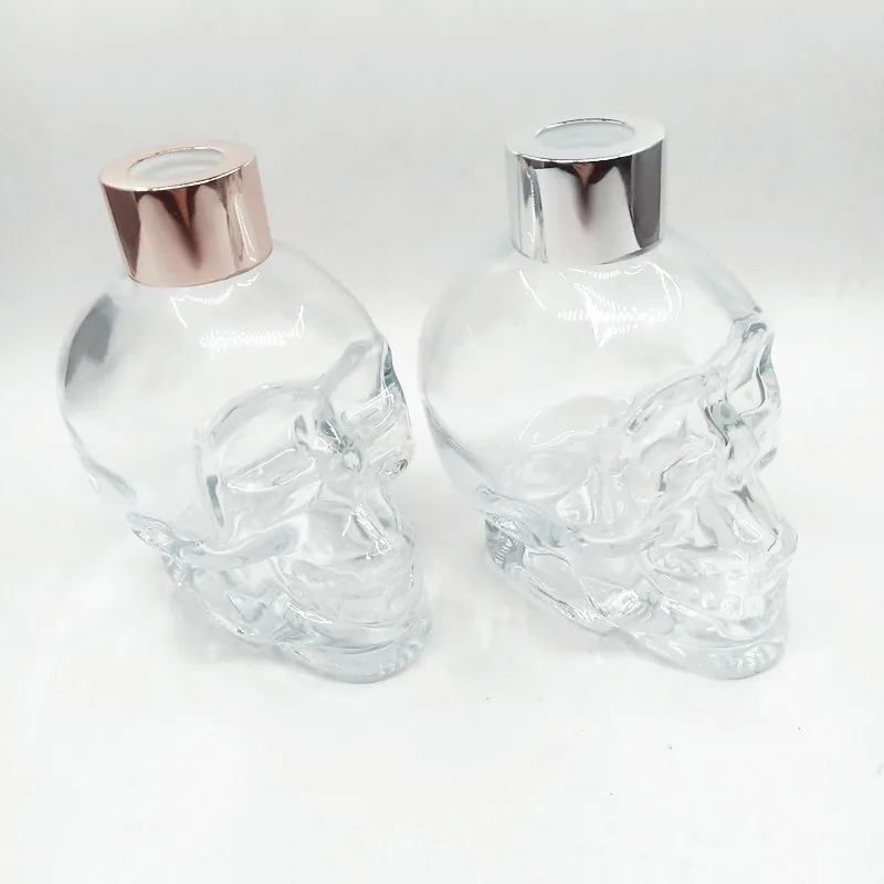 NEWYEARNEW, 1 шт, 180 мл, портативная бутылка для духов, стеклянная банка для хранения духов, скелет, креативные подарки