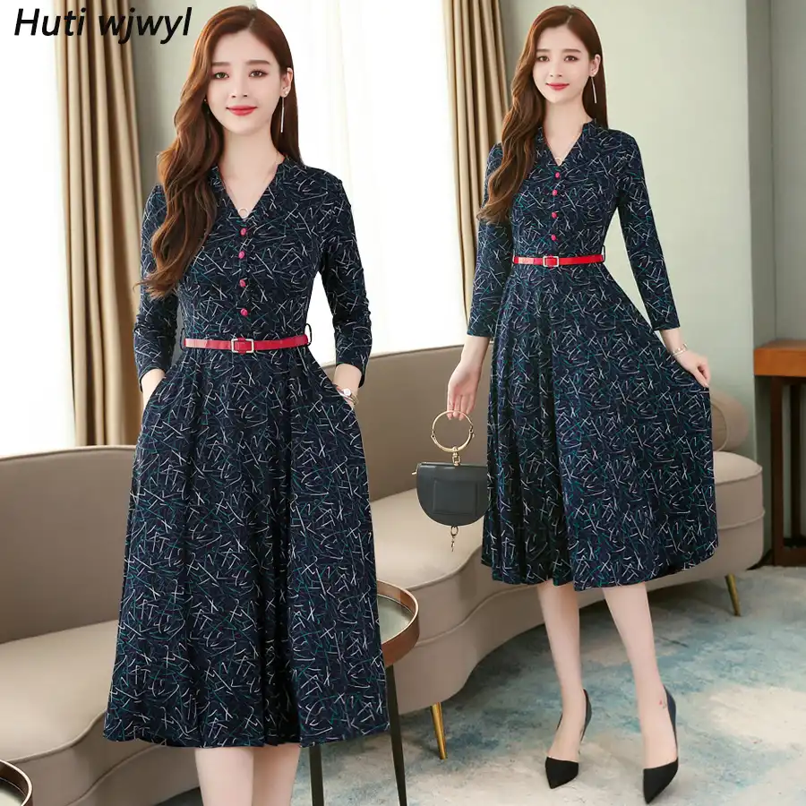 Robes mi longues hiver 2020 Clearance