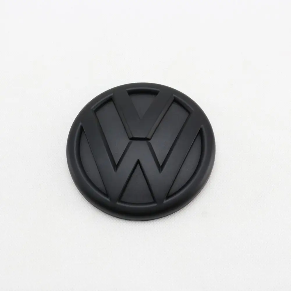 

100mm Matt Black Rear Trunk Lid Badge Replacement Car Logo Emblem for Volkswagen Jetta MK6 2011 2012 2013 2014