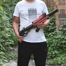 Nova versão lobo rei poderoso estilingue rifle portátil semiautomática 40bb edição melhorada estilingue rifle estilingue arco tração