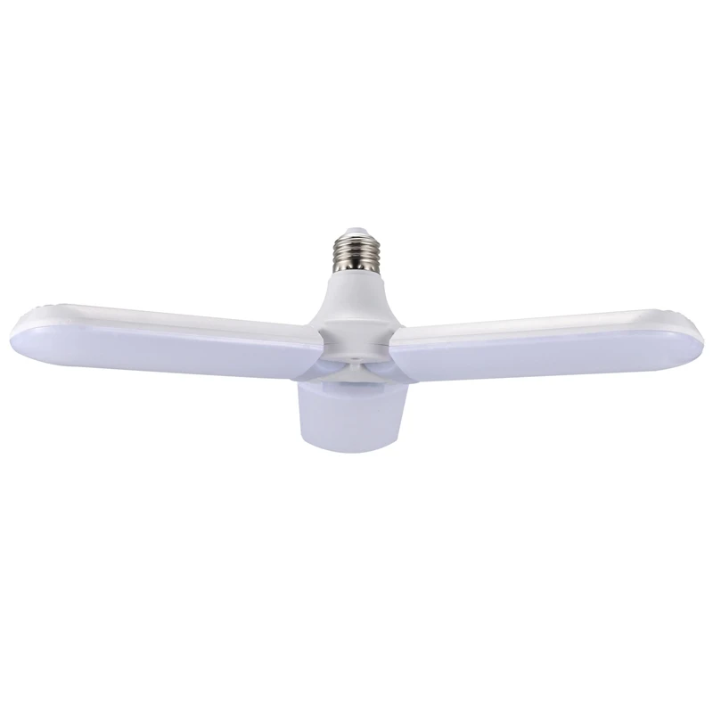 

SMD2835 Waterproof Super Bright 45W LED Bulb Garage Lights Foldable Fan Blade Ceiling Home Lamp Angle Adjustable E27 E26 Energy