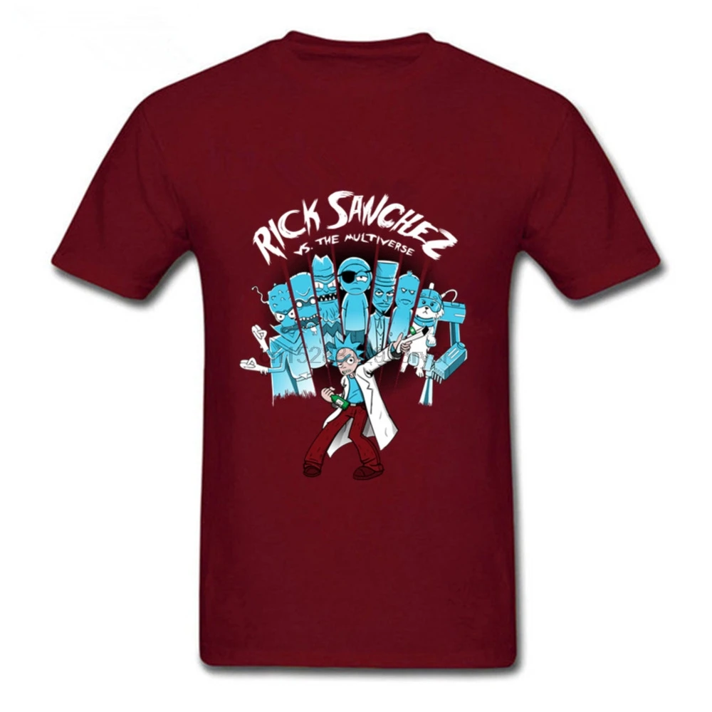 Camiseta Cool Anime Ricka y Morty diseño creativo Rick Vs. El