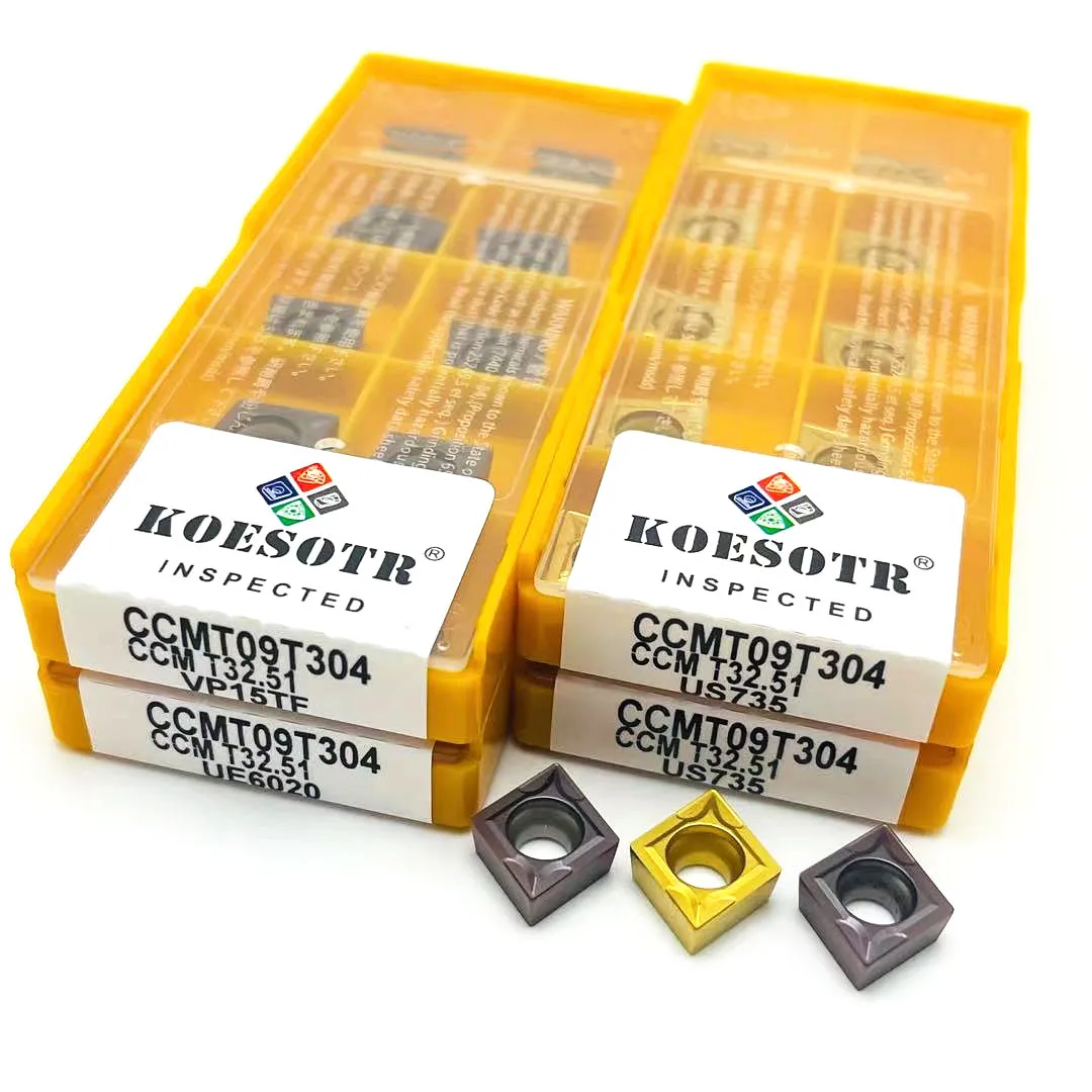 Токарный инструмент CCMT09T304 VP15TF UE6020 US735 твердосплавная вставка 32 51 фреза CCMT060204