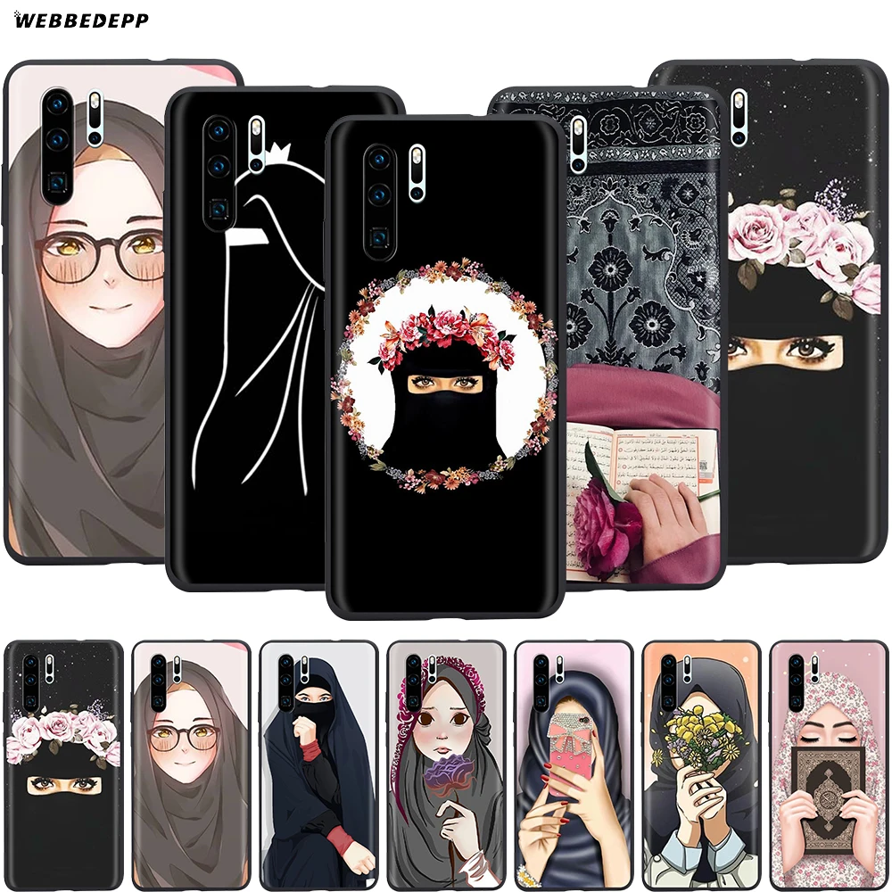 Webbedepp мусульман Gril/глаза чехол для Huawei Mate 10 20 30 Nova 2i 2 3 3i 4 5i Y5 Y6 Y7 Y9 Pro Lite Prime|Бамперы| |