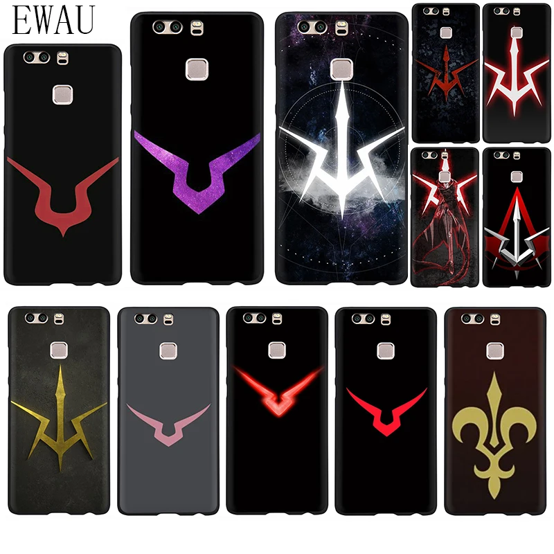 EWAU Code Geass logo Silicone phone case for Huawei P8 P9 P10 P20 P30 Pro Lite Mini P Smart Z Plus | Мобильные телефоны и