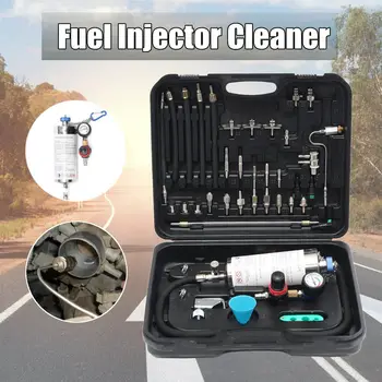 

1 Set Car Fuel Injector Cleaning Machine Cleaner Tester Universal Non Dismantle Tool Auto Engine Petrol Throttle Nozzle Tools