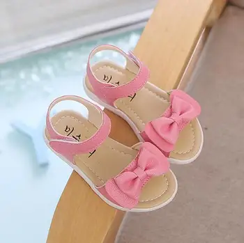 

Toddler Infant Kids Baby Girls Elegant Bowknot Flower Princess Shoes Sandals baby sandals kids sandal for girl