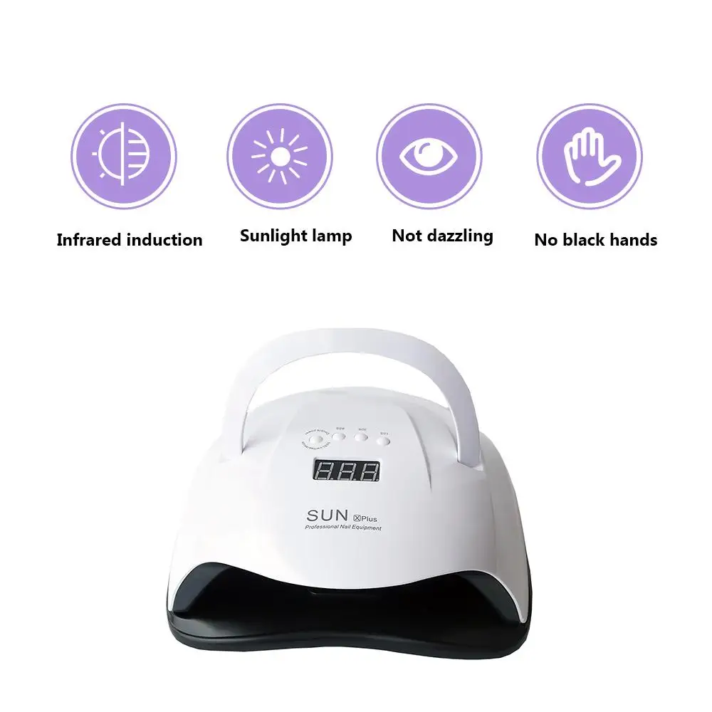 Sunx Plus 80 Вт Сушилка для ногтей УФ-лампа светодиодный ЖК-дисплей 42 светодиодный светильник от солнца лампа для отверждения гель-лака инструмент для маникюра с автоматическим зондированием