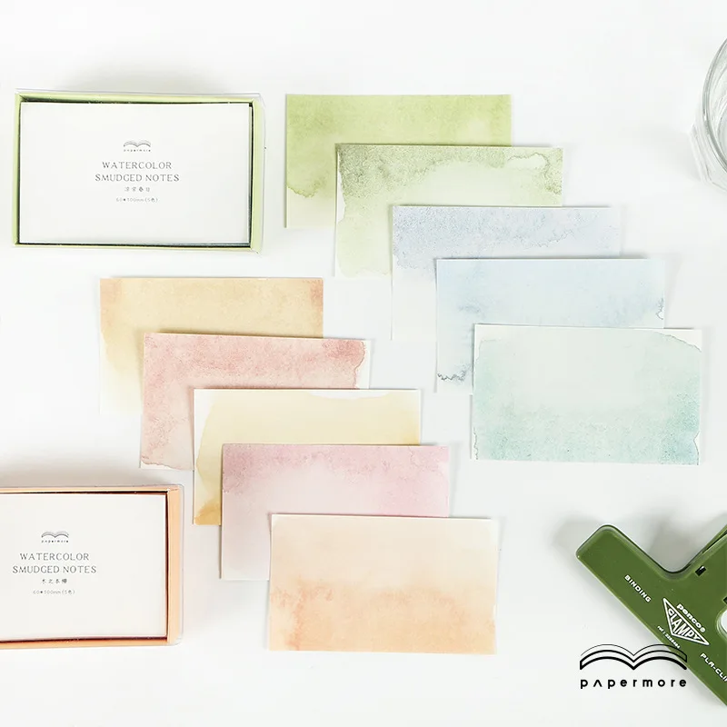 

Mohamm original box-dyed memo notes 150pcs