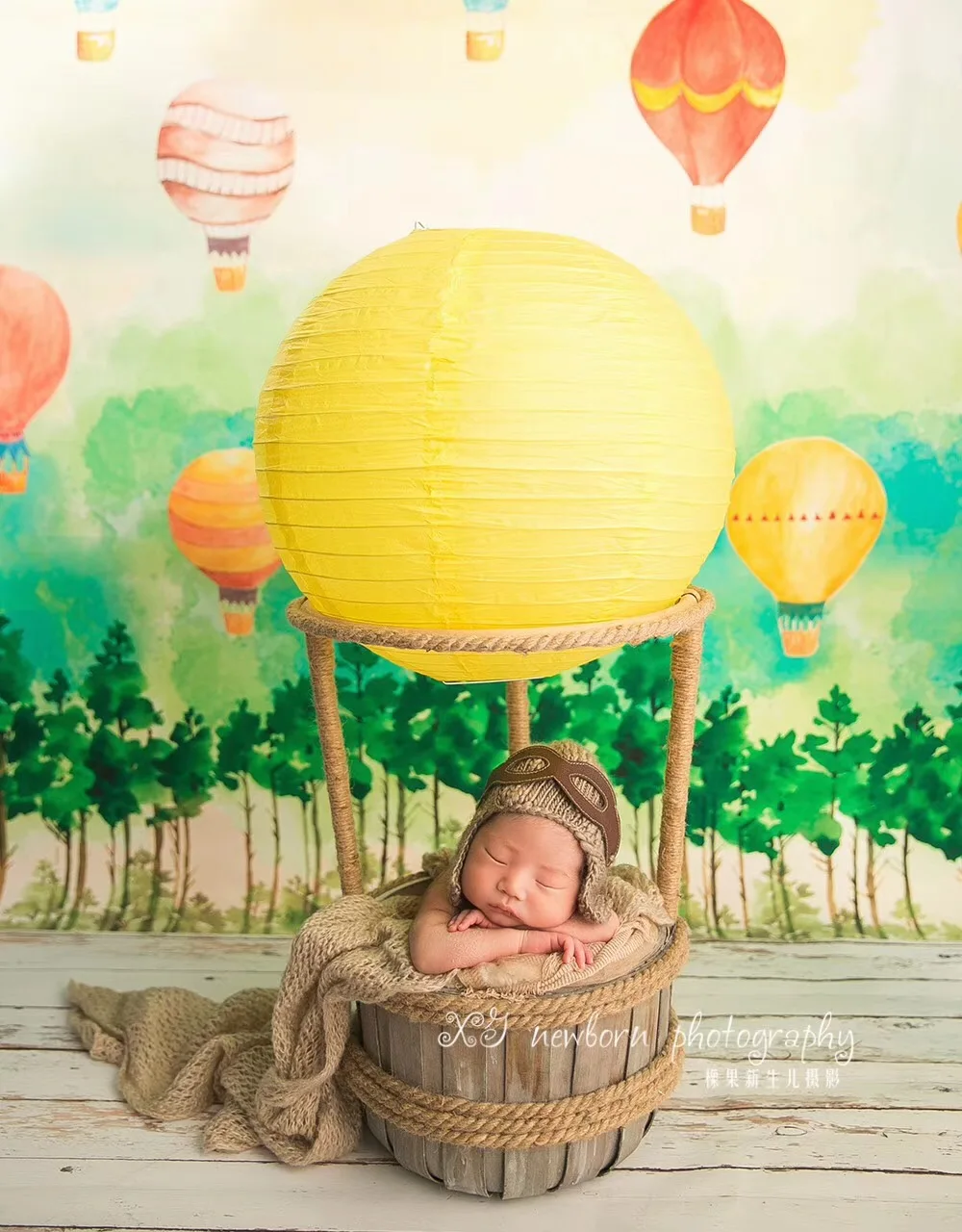 

Hot air balloon for newborn photo shoot creative photography prop party wedding festival gifts baby posing props