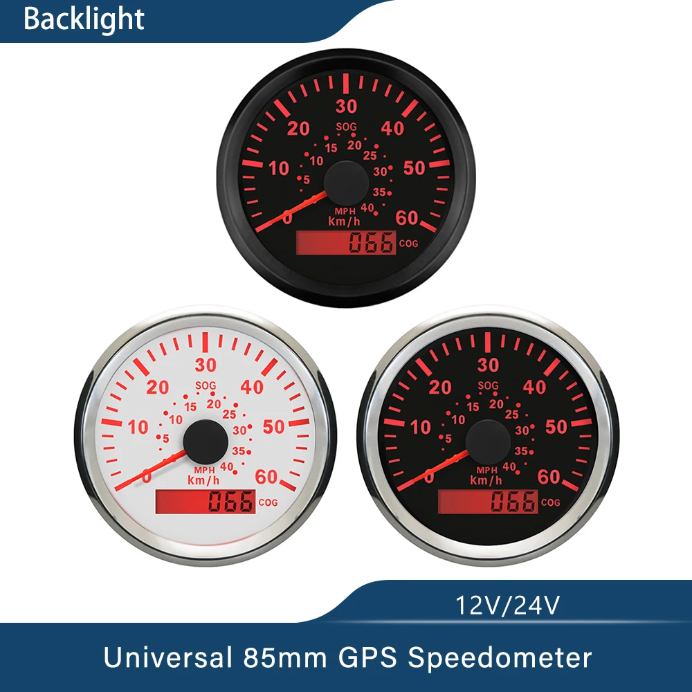 UniversalGPSSpeedometer60KMH40MPHSpeedForBoatYachtVessels