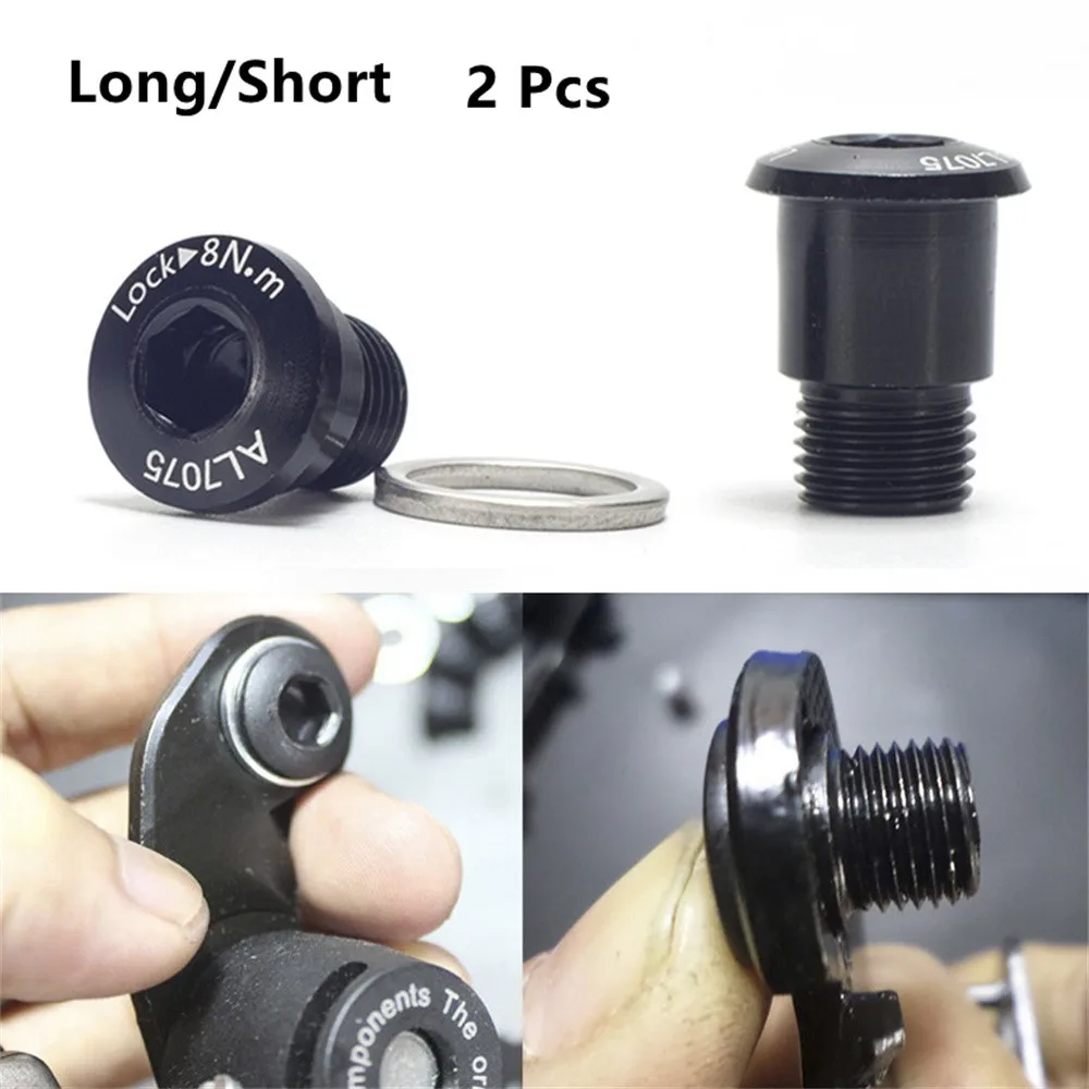 Aluminum Mtb Bike Jockey Wheel Screws Bicycle Rear Derailleur Fixing