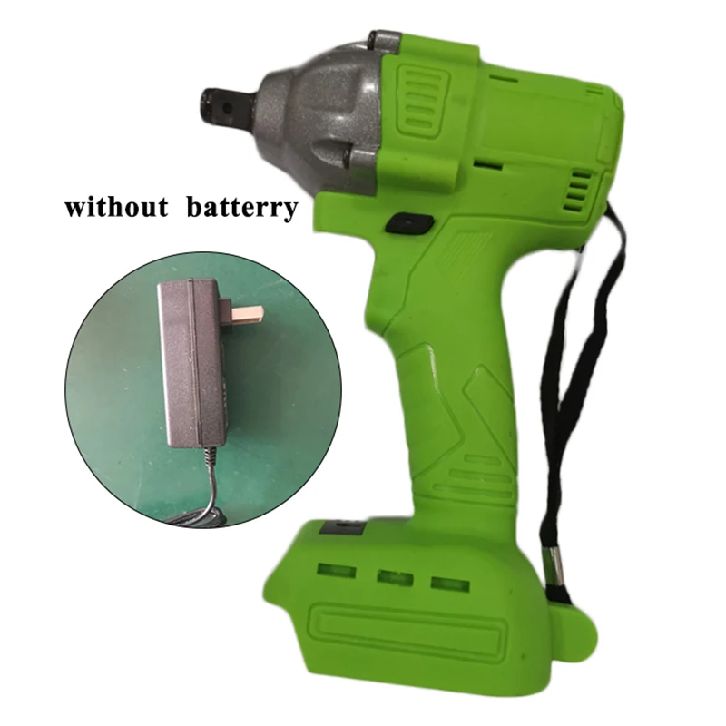 

1/2 inch Wireless Electric Wrench 520Nm 98V High Torque Brushless Impact Wrench woodworking metalworking