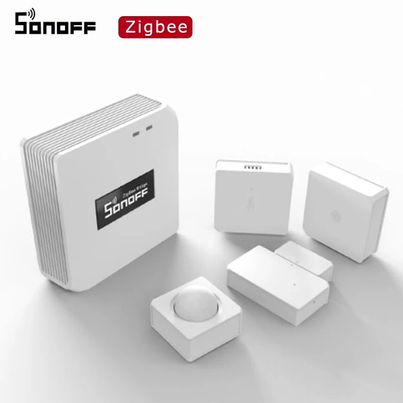 Интеллектуальный выключатель света SONOFF Zigbee мост/SNZB 01/SNZB 02 / SNZB 03 04 устройству