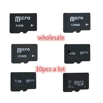 

High Quality!!! 10pcs/lot 1GB 2GB 4GB 8GB 64MB 128MB 256MB 512MB Micro Card TF CARD Genuine micro Memory Card