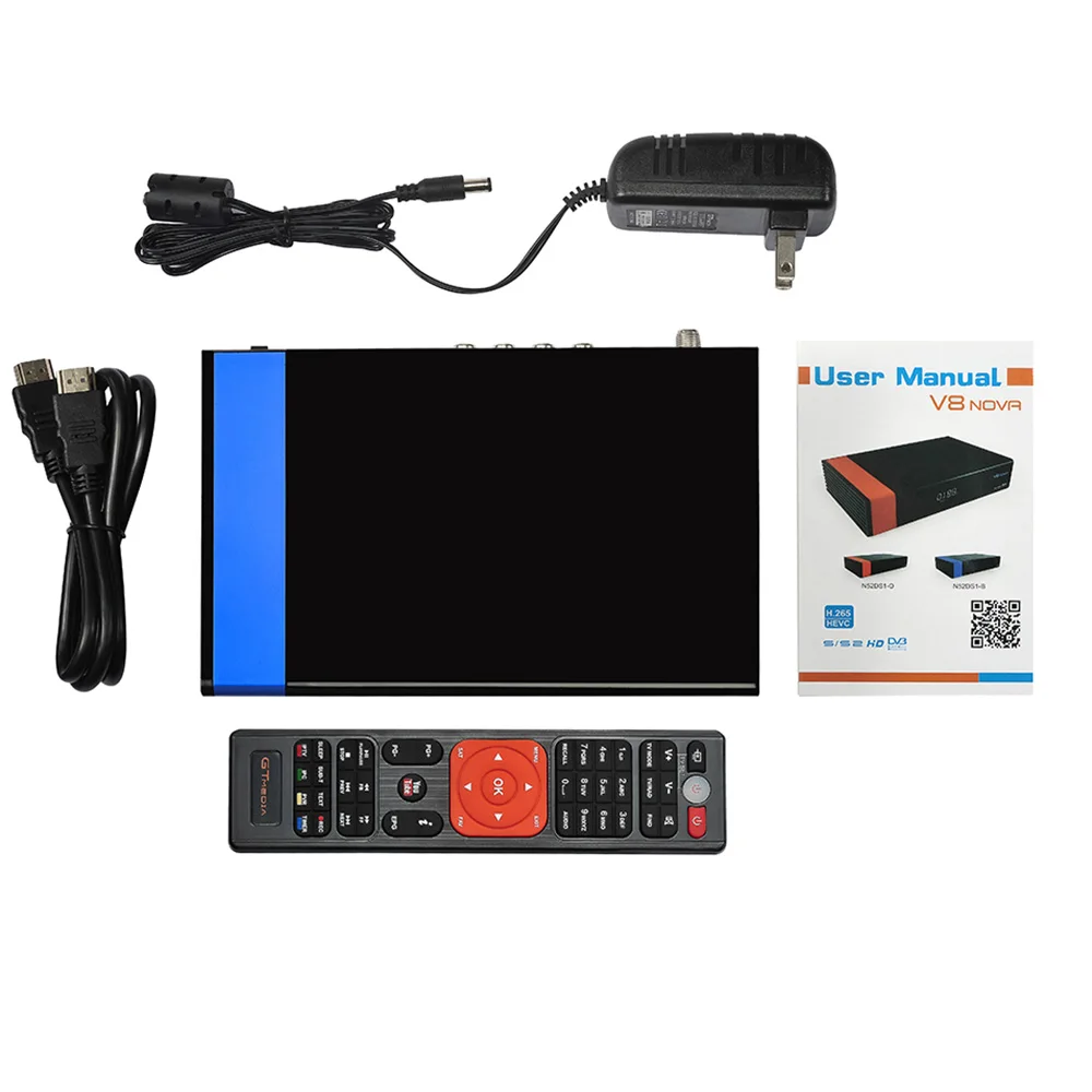 Full HD Freesat V8 V9 super sat tv receiver hd DVB-S2 Gtmedia V8 Nova TV box for Spain Poland PortugalFree Europe Cline 2 years