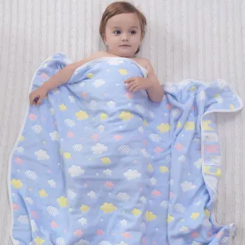 

Baby Bath Towel Cotton Newborn Quilt Baby Blanket Absorbent Children Air Conditioning Children Kids Infant Bathrobe Towel