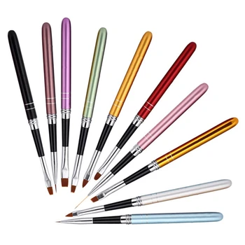 

Nail Art Brushes, Point Painting Pen Set, Nail Art Tips Suitable for Home and Salon Use Tools, 10 Pieces