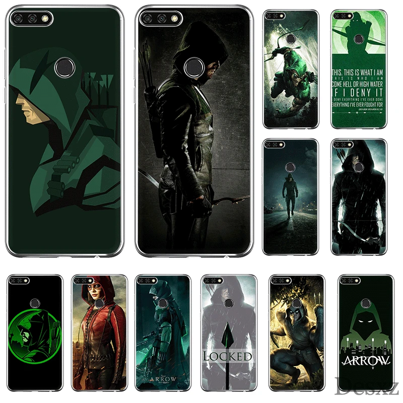 

Mobile Phone Case TPU for Huawei P30 P20 P10 P8 P9 Lite Pro P Smart Z Plus Cover TV Series Arrow