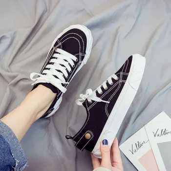 

Vulcanize Summer Sneakers Women Trainers White Sneakers Canvas Shoes Classic Tenis Feminino Casual Cotton Zapatos Mujer 6686-1