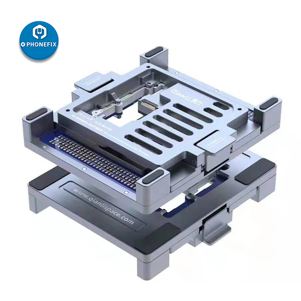 QianLi iSocket for iPhone X Motherboard Fixture Double Side Logic Board Fixture Upper/Lower Layerin
