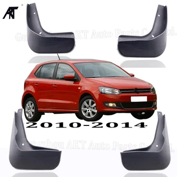 

Set Mud Flaps For VW Polo Mk5 6R 2010-2014 Mudflaps Splash Guards Front Rear Mud Flap Mudguards Fender 2011 2012 2013