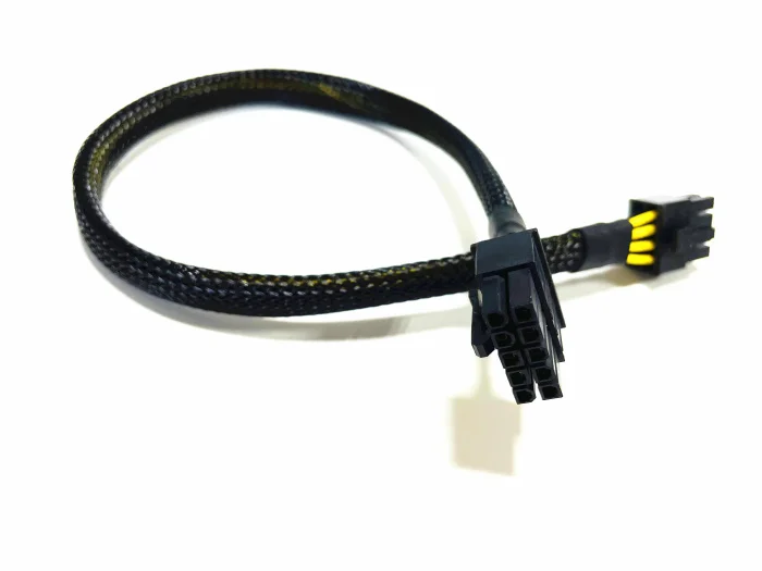 Psu 10pin Macho para 8pin Macho Pci-e Gpu Placa de Vídeo Cabo de Alimentação para Dell T5810 T5820 e K80 M40 M60 P40 P100 V100 A100 A40 Gpu - Imagem 3