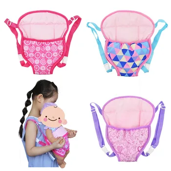Out Going Carry Bag For Reborn Baby Doll Handmade Accessories For Dolls Under 20 inches Newborn Babies Sleeping Backpack Bag 1