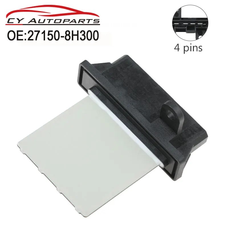 New HVAC Heater Fan Motor Blower Resistor Manual Control 4 Pins For Nissan  X-Trail T30 2001 27150-8H300 271508H300 - AliExpress