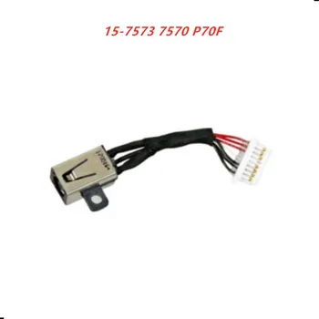 

laptop dc power jack charging cable socket connector port cable For Dell 15-7573 7570 P70F