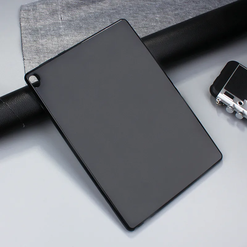 Сверхмощный защитный чехол для планшета для lenovo Tab P10 TB-X705F TB-X705L, 10,1 дюймов, чехол-подставка для lenovo P10, чехол+ ручка - Цвет: TPU-Black