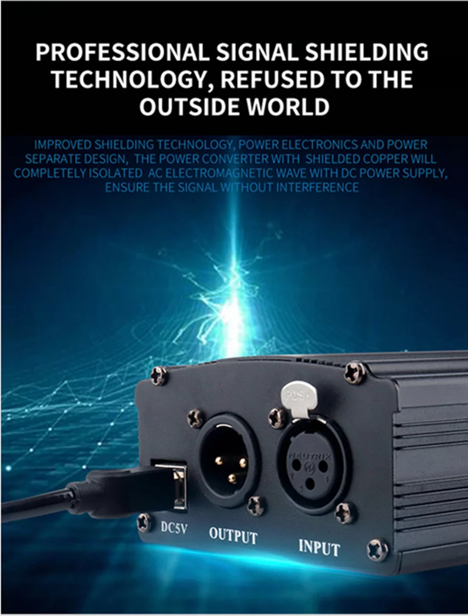 Generic USB Phantom Power For Bm 800 Studio Microphone Audio Interface