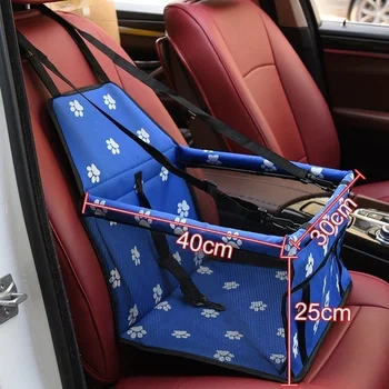 

Travel Dog Car Carrier Seat Cover Folding Hammock Pet Carriers Bag Carrying For Dogs Cats Transportin Pet Basket Waterproof