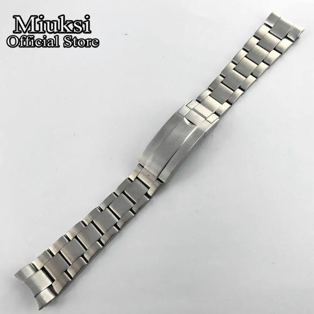style B Miuksi, 20 мм, 316L, твердая нержавеющая сталь, ремешок для часов, складная Пряжка, подходит для 40 мм, чехол для часов, мужской ремешок - Цвет ремешка: style B
