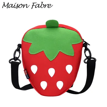 

Maison Fabre Bag women canvas shoulder bag fruits print bag children girls small crossbody bag phone 2019 ladies zipper handbag