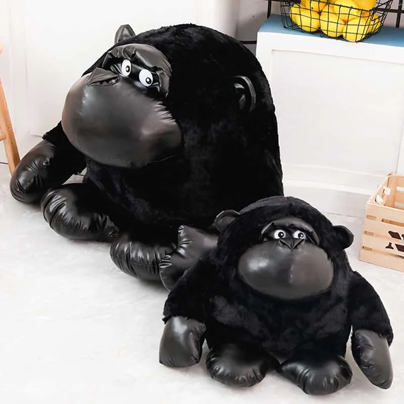 40/80 см плюшевые игрушки кукла в виде гориллы реальной жизни Монстр king kong игрушки из нержавеющей стали орангутанг Пижама подушки класса люкс для наполнения украшение дома украшение для дома украшения