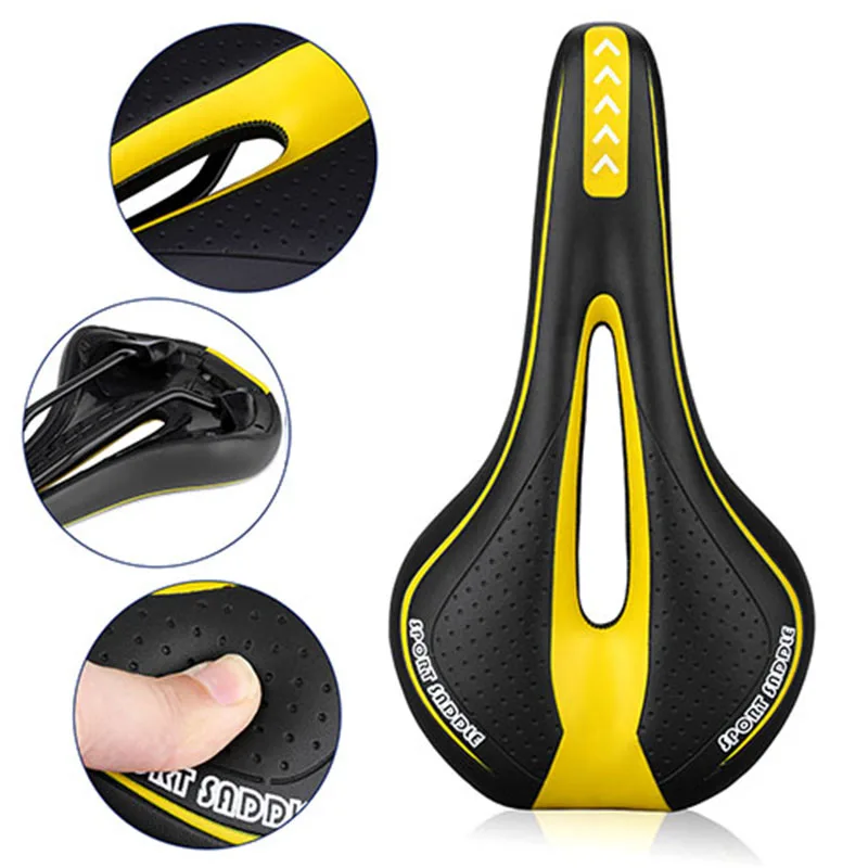 Bicycle Seat Cushion New Riding Equipment Comfortable And Breathable Silicone Seat Road Bike Saddle Mountain Bike Accessories