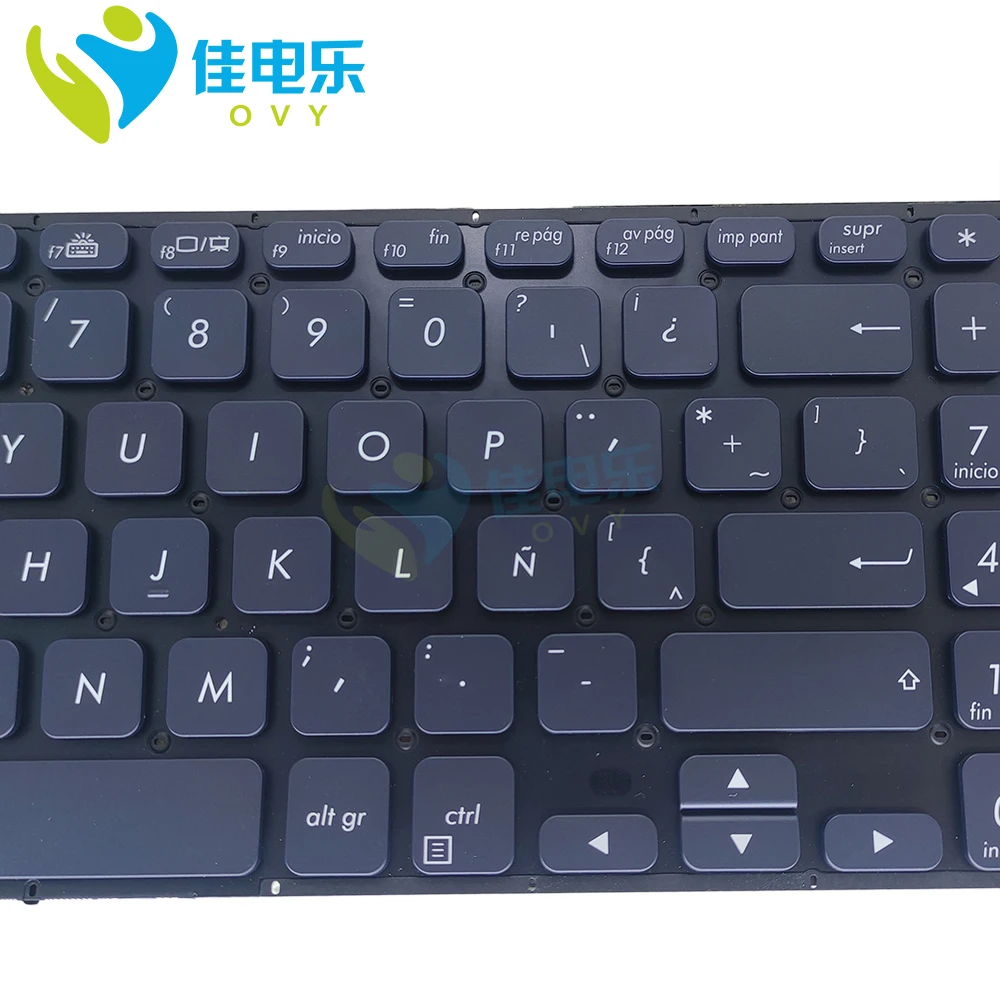 Retroiluminado para Asus Latina Teclado Vivobook S15 X512fa X512ub X512uf X512fb X512ua X512 dk Computadores Teclados Aexkj01110 la Luz - Imagem 2