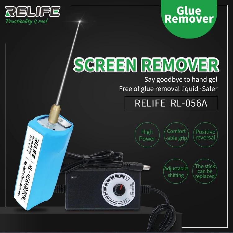 Relife RL-506A инструмент для удаления клея машина для очистки ЖК-экрана rpair Электрический двигатель для мобильного телефона