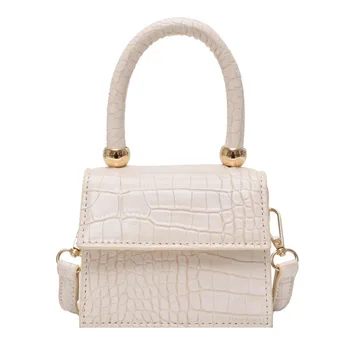 

Stone Pattern PU Leather Crossbody Bags for Women New Solid Female Shoulder Handbags Small Ladies' Travel Cross Body Flap Bags