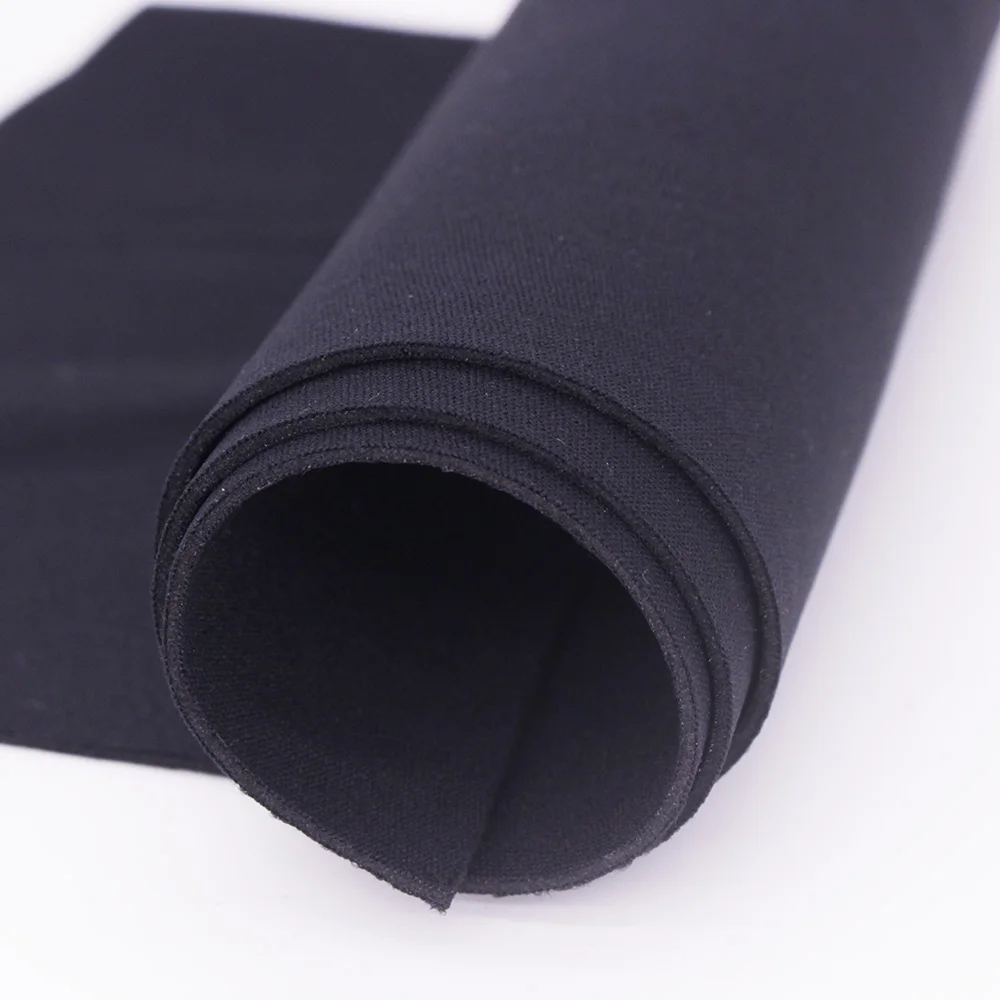 SRB Elastic Neoprene Fabric Sheet, Rubber Diving Material, 2.5mm Thickness,  Stretch, 45cm * 137cm Piece, Sale Promotion