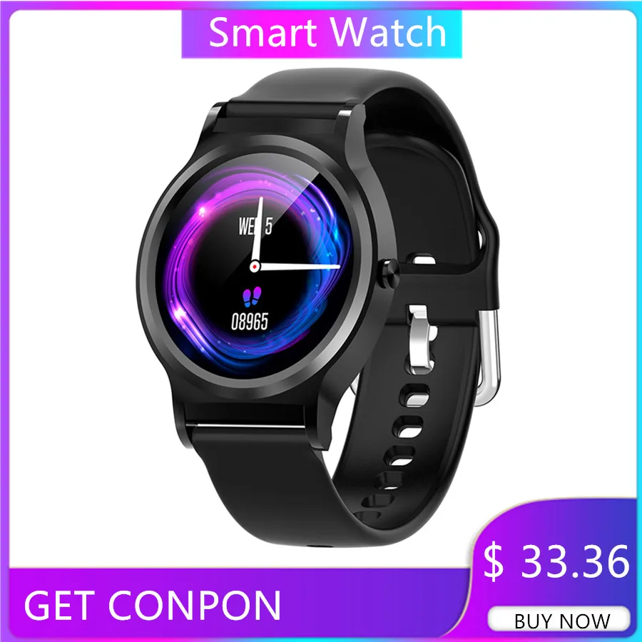 

CZJW full screen touch smart watch C98 incoming call heart rate blood pressure waterproof message push sport mode smart bracelet