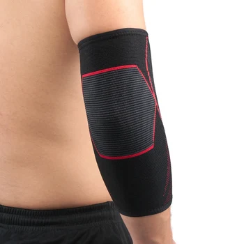 1Pcs Ademende Compressie Handschoen Elleboog Brace Beugel Protector Voor Artritis Tennis Volleybal Gewichtheffen Arm Band 1Pcs Ademende Compressie Handschoen Elleboog Brace Beugel Protector Voor Artritis Tennis Volleybal Gewichtheffen Arm Band