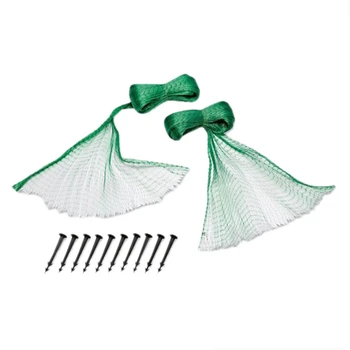 

4Mx10M Anti-Bird Net, Reusable Garden Net, Suitable for Water Garden, Plant Tree, Bird Fence Including 10 Ground Nails