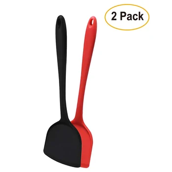 

2Pcs Food Grade Silicone Baking Tools Shovel Kitchen Spatula Seamless Kitchen Utensil for Cooking, Baking, Stir-Fry
